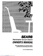 Sears Kenmore 1163691290 Owner's Manual