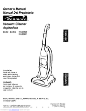 Kenmore 116.33921 Owner's Manual