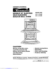 Kenmore 911.41185 Owner's Manual