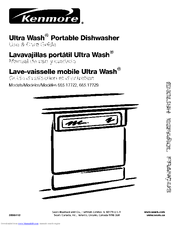 Kenmore Ultra Wash 665.17722 Use & Care Manual