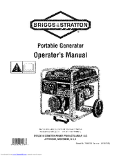 Briggs & Stratton 58033139 Operator's Manual
