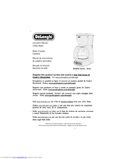 DeLonghi DC36TB series Instruction Manual