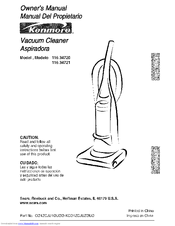 Kenmore 116.34720 Owner's Manual