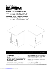 Kenmore 141.16694 Owner's Manual