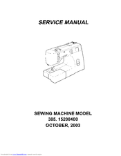 Kenmore 385.15208400 Service Manual