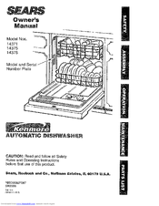 Sears Kenmore 14371 Owner's Manual