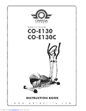 Omega CO-E130 Instruction Book