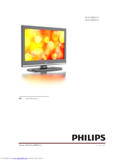 Philips 26HFL2808D/12 User Manual