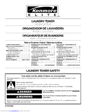 Kenmore 11010036600 Use And Care Manual