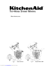KitchenAid 5KSM150PSACV0 Instructions Manual
