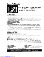 Sears LXI 304.49010000 Owner's Manual
