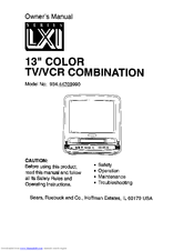 Sears LXI 934.44709990 Owner's Manual