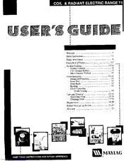 Maytag MER5775 User Manual