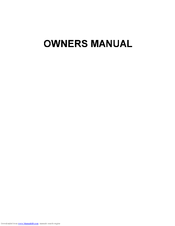 Maytag CRE9530C Owner's Manual