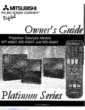 Mitsubishi WS-65807 Owner's Manual