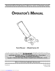 MTD 11A-A44E000 Operator's Manual