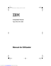 Lenovo Aptiva 2197 Manual Do Utilizador