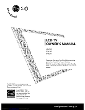 LG 32LC6D Owner's Manual