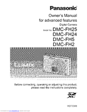 Panasonic Lumix DMC-FH2 Owner's Manual