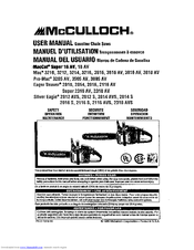 McCulloch Pro-Mac 3805 AV User Manual