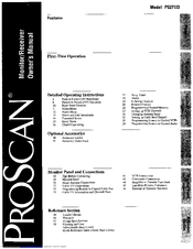 ProScan PS27123 Owner's Manual