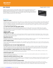 Sony DSC-TX30/B Specifications