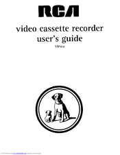 RCA VR564 User Manual