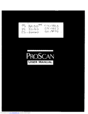 ProScan PS32130 User Manual