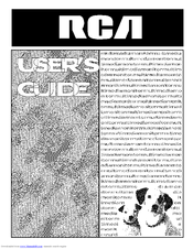 RCA MMC101 User Manual