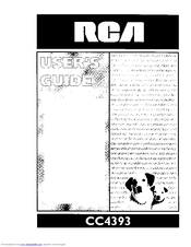 RCA CC4393 User Manual