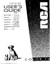 RCA F31672 User Manual