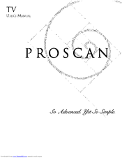 ProScan PS36600FM1CK User Manual