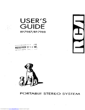 Rca RP-7987 User Manual