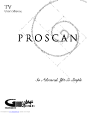 ProScan PS32710YX1CT User Manual