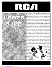 RCA J27430 User Manual