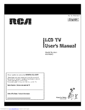 RCA 46LB45RQ User Manual