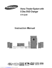SAMSUNG HT-Q40 Instruction Manual