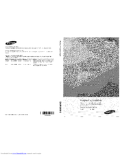 SAMSUNG PN5808000 Manual Del Usuario
