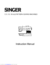 SINGER 9022 Instruction Manual