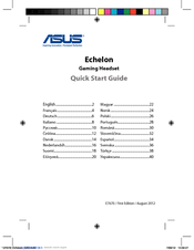 Asus Echelon Quick Start Manual