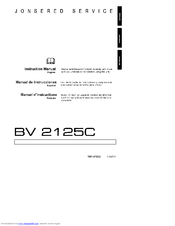 Jonsered BV 2125C Instruction Manual