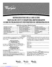 WHIRLPOOL ES5FHAXSQ00 Use & Care Manual