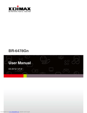 Edimax BR-6478Gn User Manual