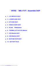 MSI VR705 User Manual