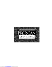 ProScan PS36109YX1CH2 User Manual