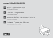 Epson Stylus SX230 Basic Operation Manual