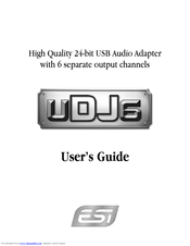 ESI UDJ6 User Manual