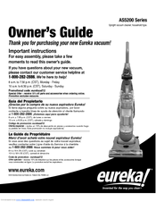 Eureka AS5200 Series Owner's Manual
