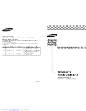 Samsung LN-S3238D Owner's Instructions Manual