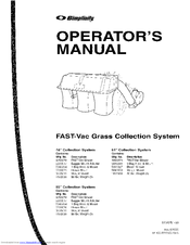 Simplicity 3063374 Operator's Manual